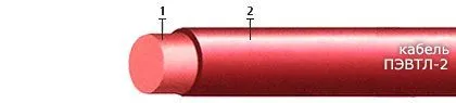 Кабель ПЭВТЛ-2 1,45